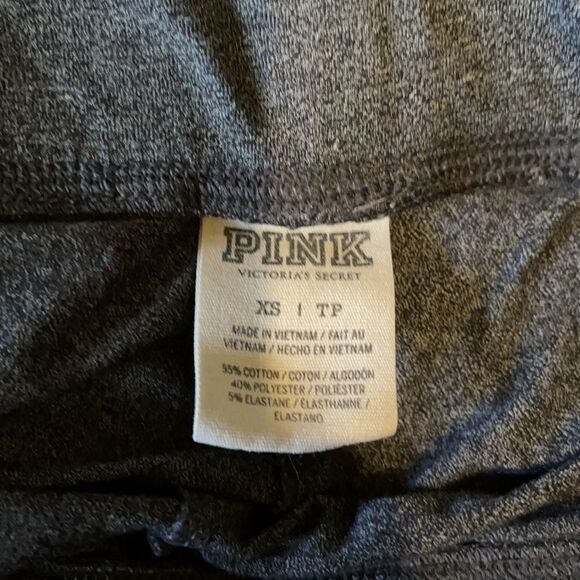 PINK Victoria's Secret Two Tone Gray Leggings XS - Picture 11 of 14